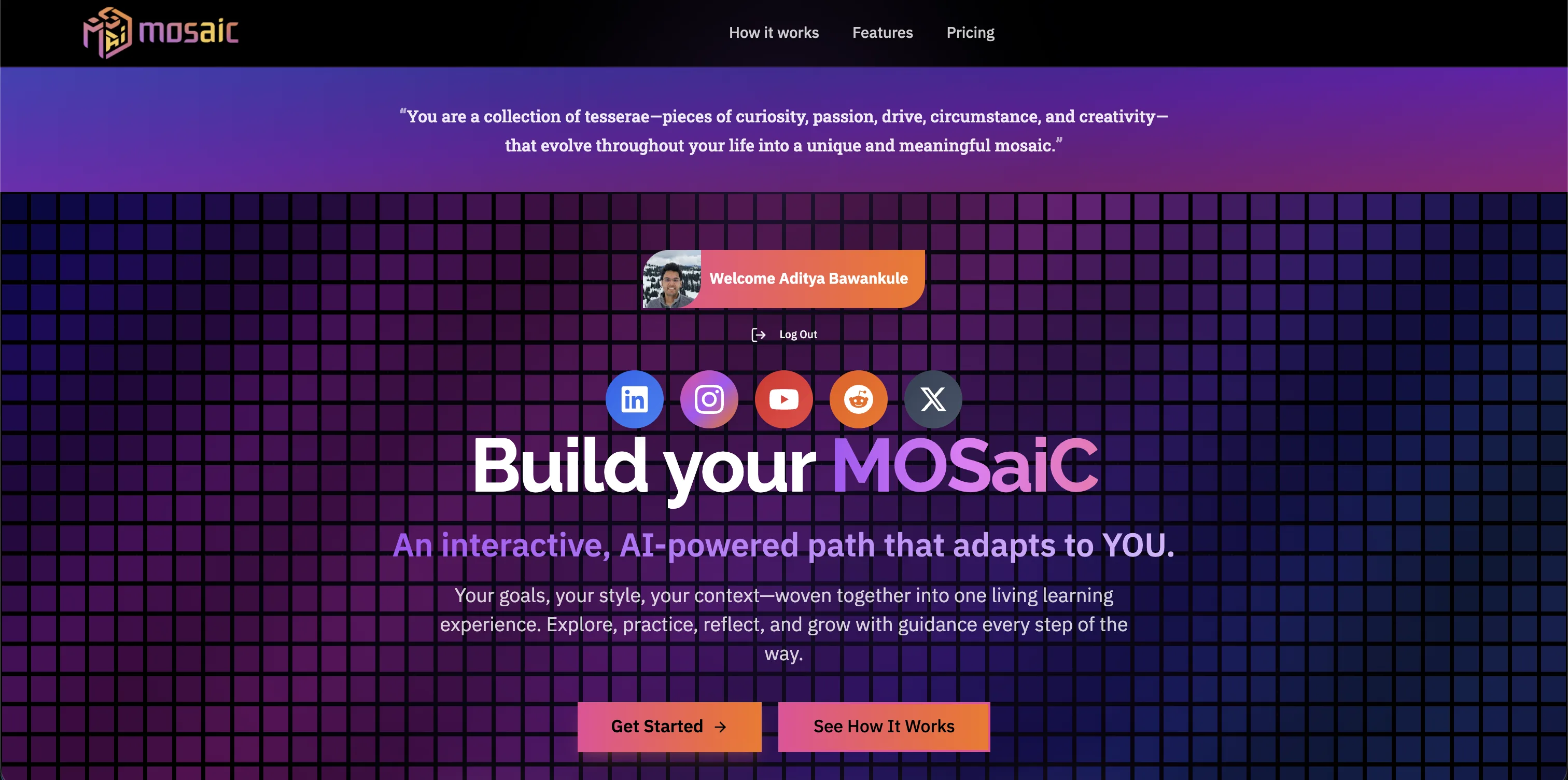 MOSAiC: AI Personalized Learning Platform