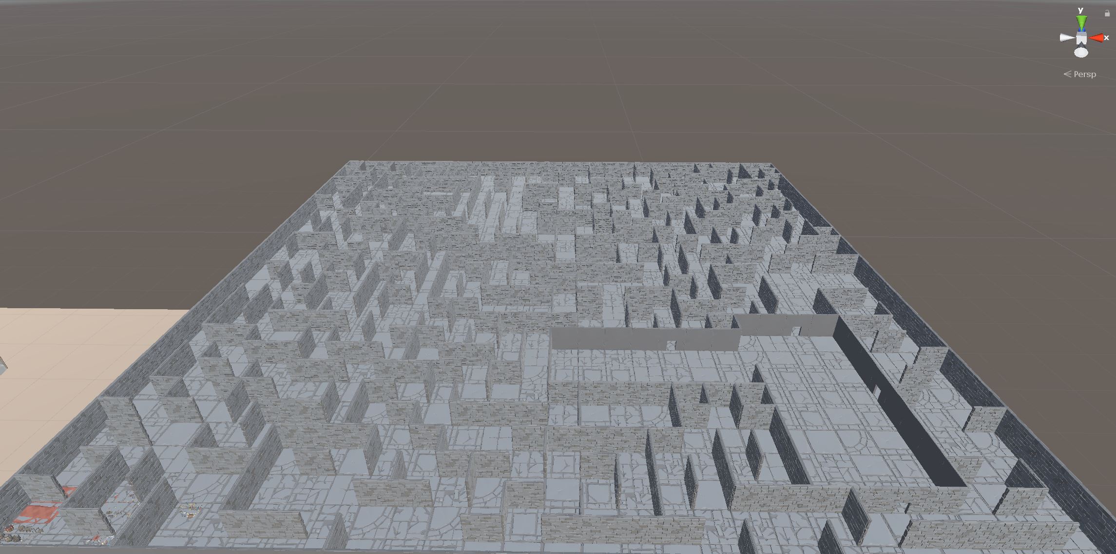 Another dungeon layout example