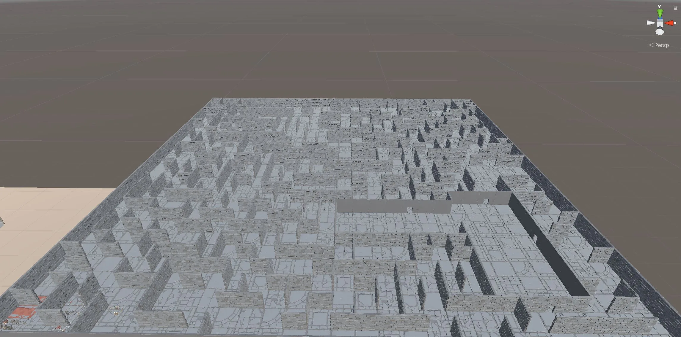 Another dungeon layout example